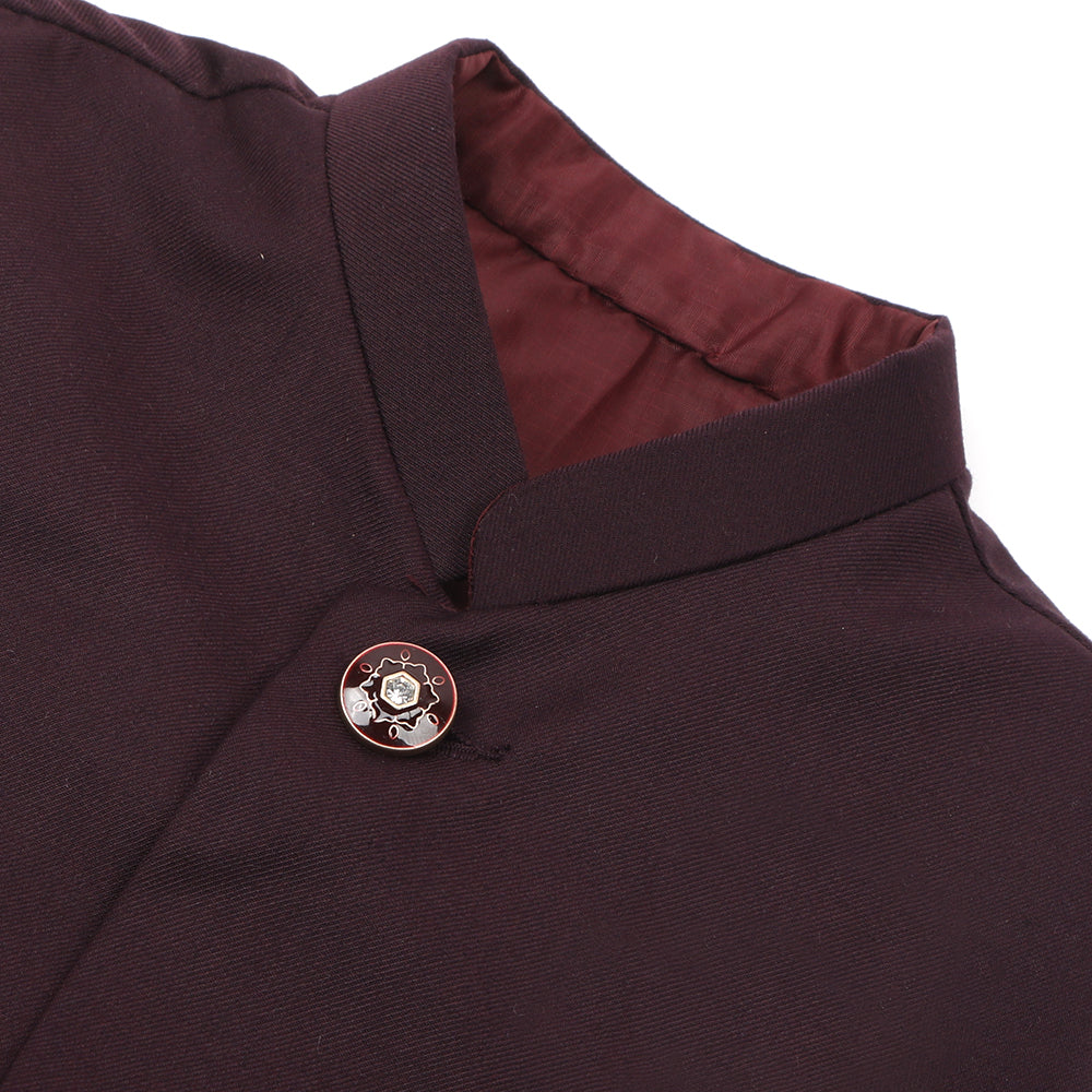 Eminent Boys Waist Coat - Maroon, Boys Waistcoats, Eminent, Chase Value