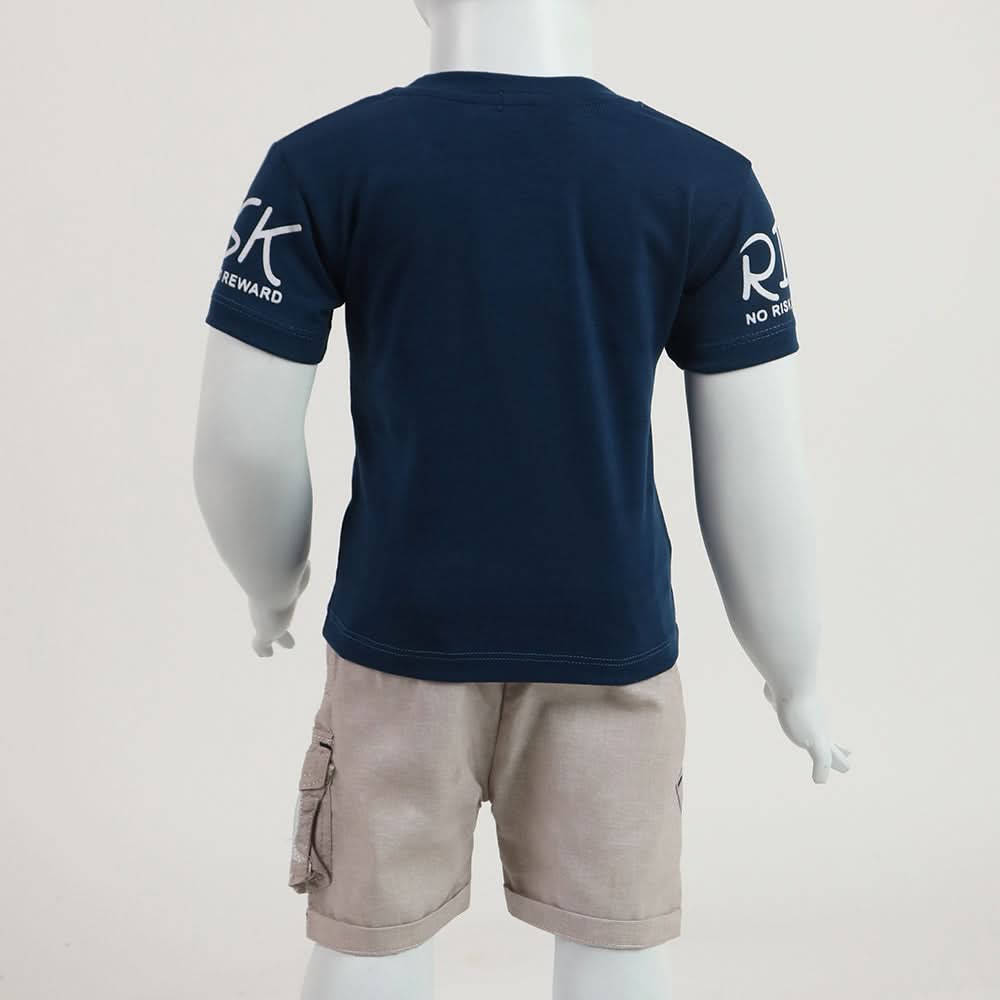 Newborn Boys Suit - Steel Blue, Newborn Boys Sets & Suits, Chase Value, Chase Value