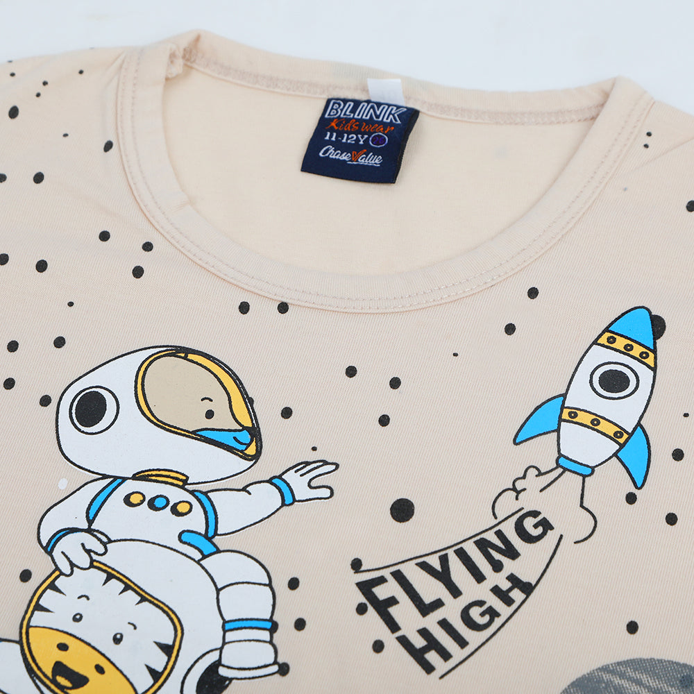 Boys Sando T-Shirt - Fawn, Boys Sando, Chase Value, Chase Value