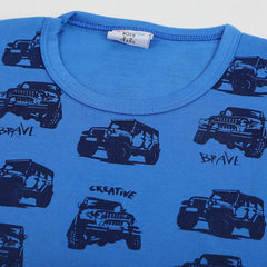 Boys Sando T-Shirt - Blue, Boys Sando, Chase Value, Chase Value