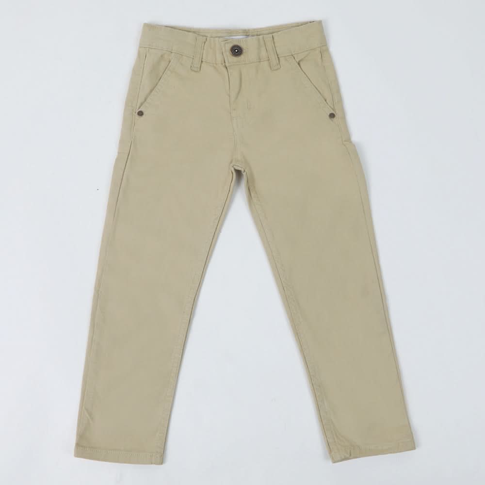 Boys Cotton Pant - Fawn, Boys Pants, Chase Value, Chase Value
