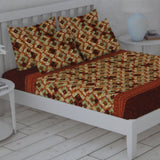 Percale Finish Fitted Sheet With 2 Pillow - M5, Home & Lifestyle, Double Bed Sheet, Chase Value, Chase Value