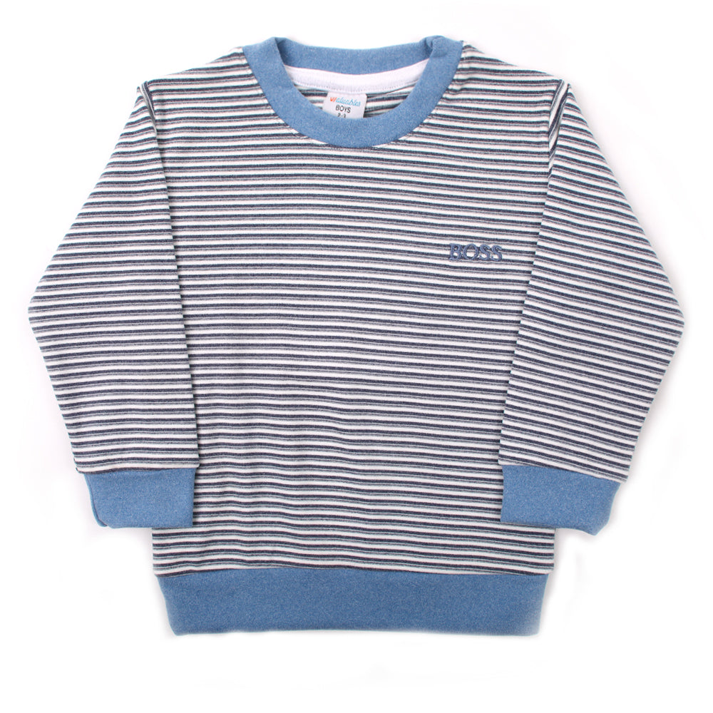 Boys Full Sleeves T-Shirt - Blue, Boys T-Shirts, Chase Value, Chase Value