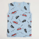 Boys Sando T-Shirt - Light Blue, Boys Sando, Chase Value, Chase Value