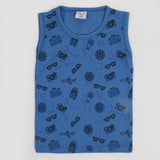 Boys Sando T-Shirt - Blue, Boys Sando, Chase Value, Chase Value