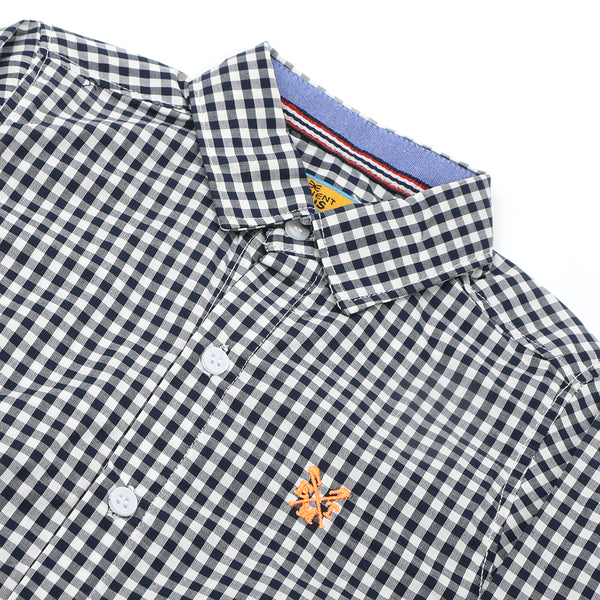 Eminent Boys Casual Shirt - Navy Blue