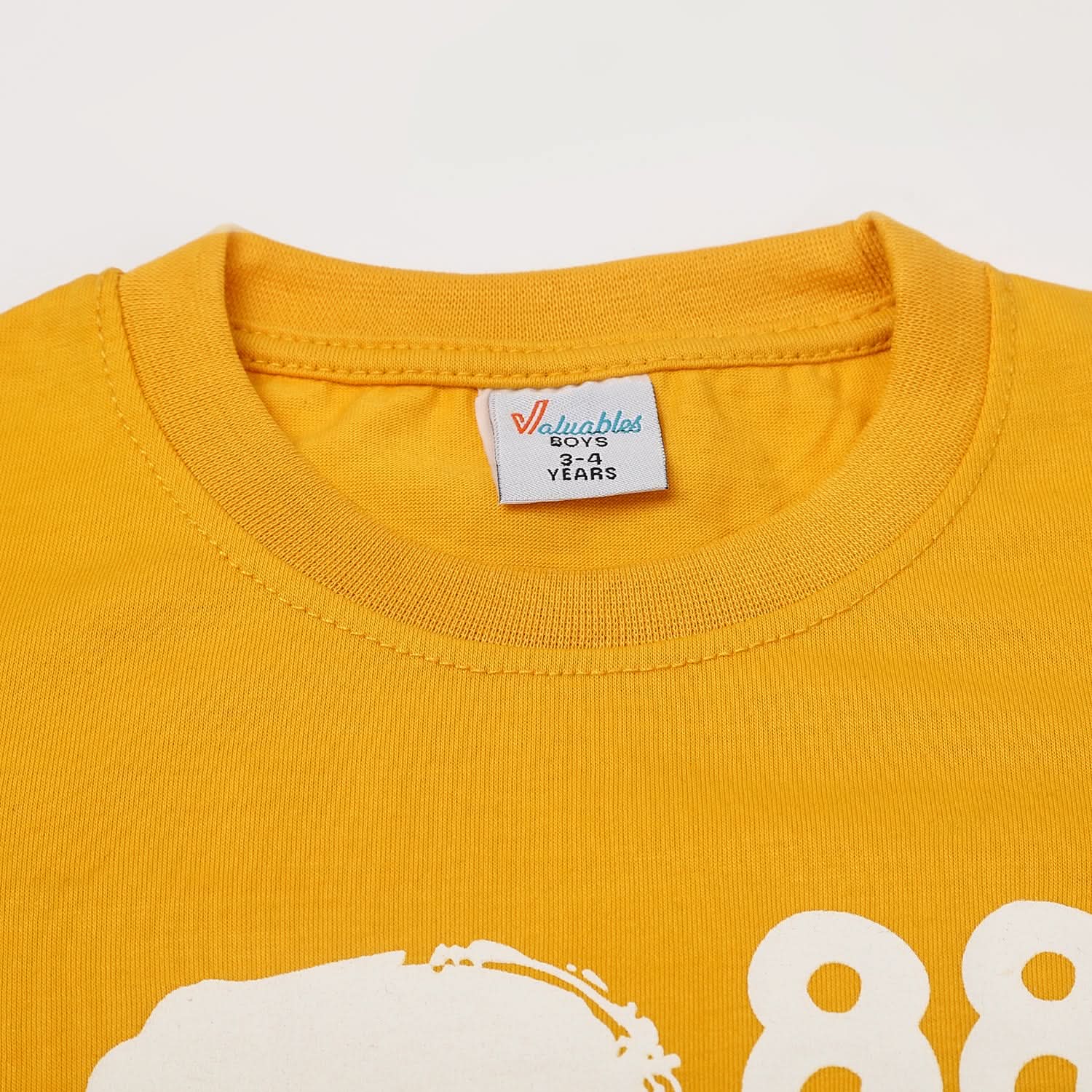 Boys Half Sleeves T-Shirt - Yellow, Boys T-Shirts, Chase Value, Chase Value
