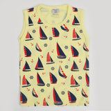 Boys Sando T-Shirt - Yellow, Boys Sando, Chase Value, Chase Value