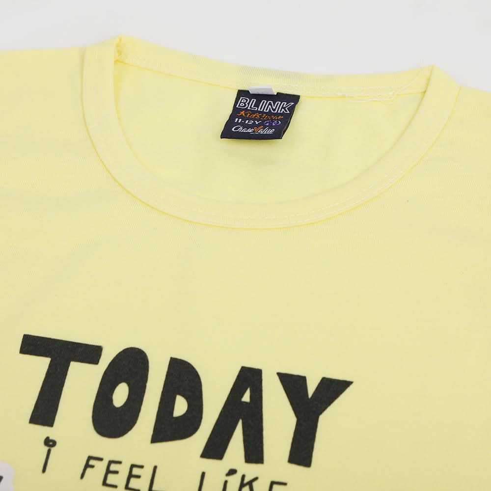 Boys Sando T-Shirt - Yellow, Boys Sando, Chase Value, Chase Value