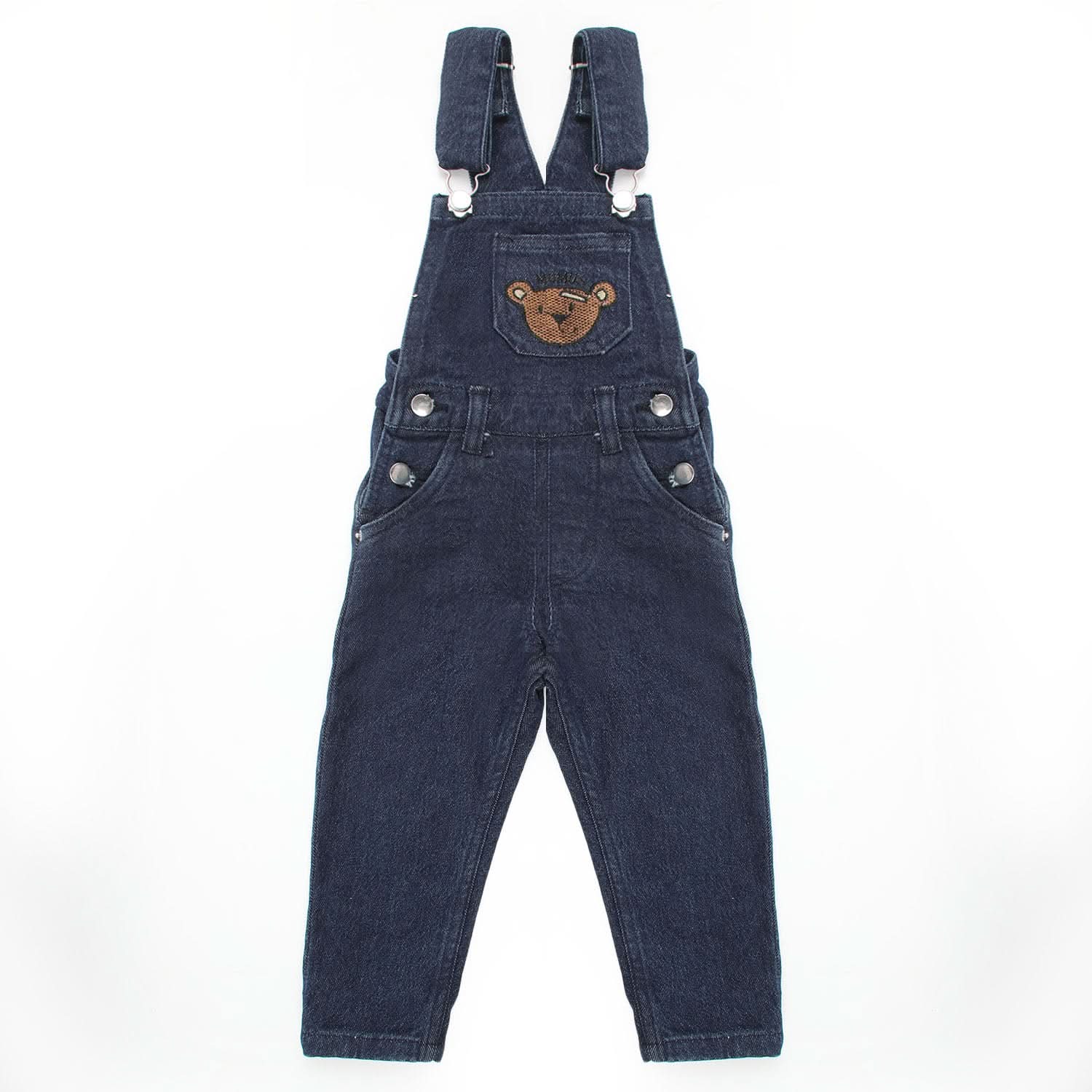Boys Denim Romper - Dark Blue, Boys Pants, Chase Value, Chase Value