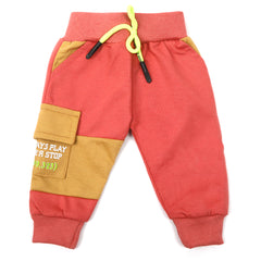 Newborn Boys Trouser - Pink