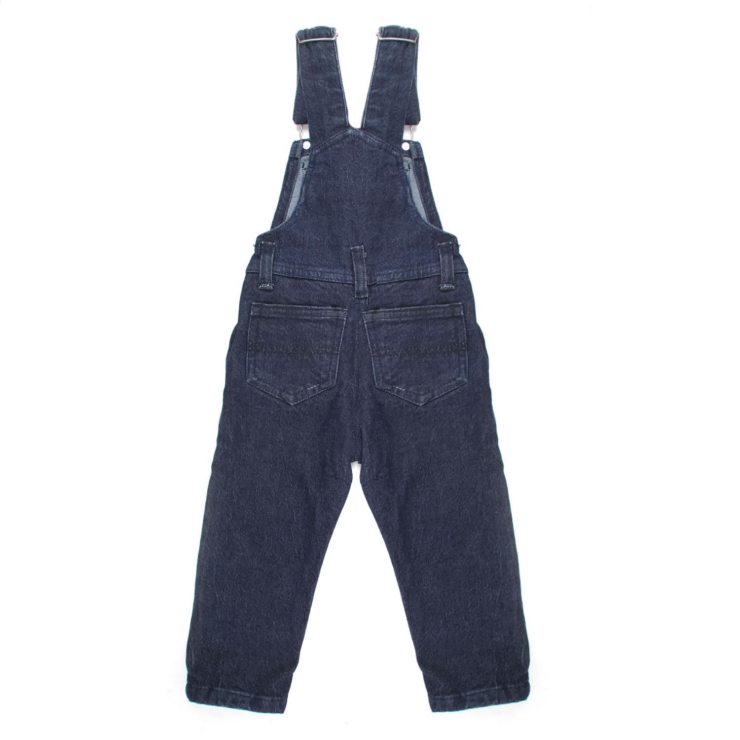 Boys Denim Romper - Dark Blue, Boys Pants, Chase Value, Chase Value