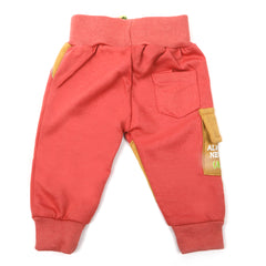 Newborn Boys Trouser - Pink