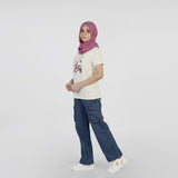 Valuable Women's Half Sleeves T-Shirt - Cream, Women T-Shirts & Tops, Chase Value, Chase Value