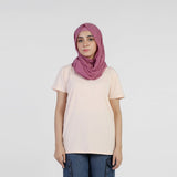 Eminent Women's Half Sleeves Printed T-Shirt - Light Pink, Women T-Shirts & Tops, Eminent, Chase Value