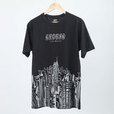 Men's Half Sleeves Printed T-Shirt - Black, Men's T-Shirts & Polos, Chase Value, Chase Value