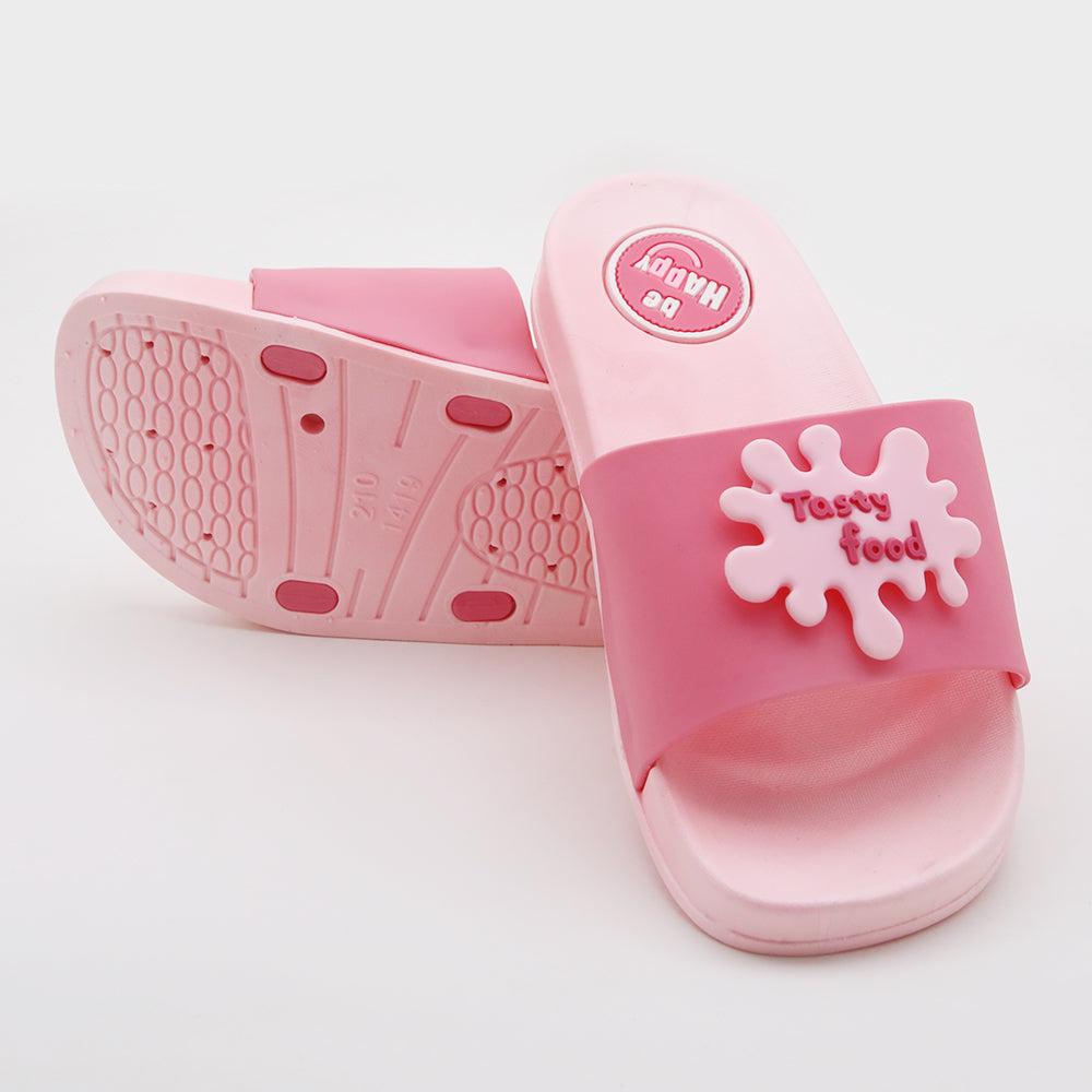 Girls Slidder - Pink, Girls Slippers, Chase Value, Chase Value