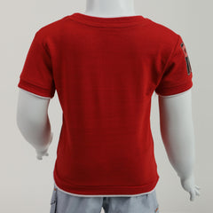 Newborn Boy T-Shirt - Red