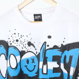 Men's Half Sleeves Printed T-Shirt - White, Men's T-Shirts & Polos, Chase Value, Chase Value