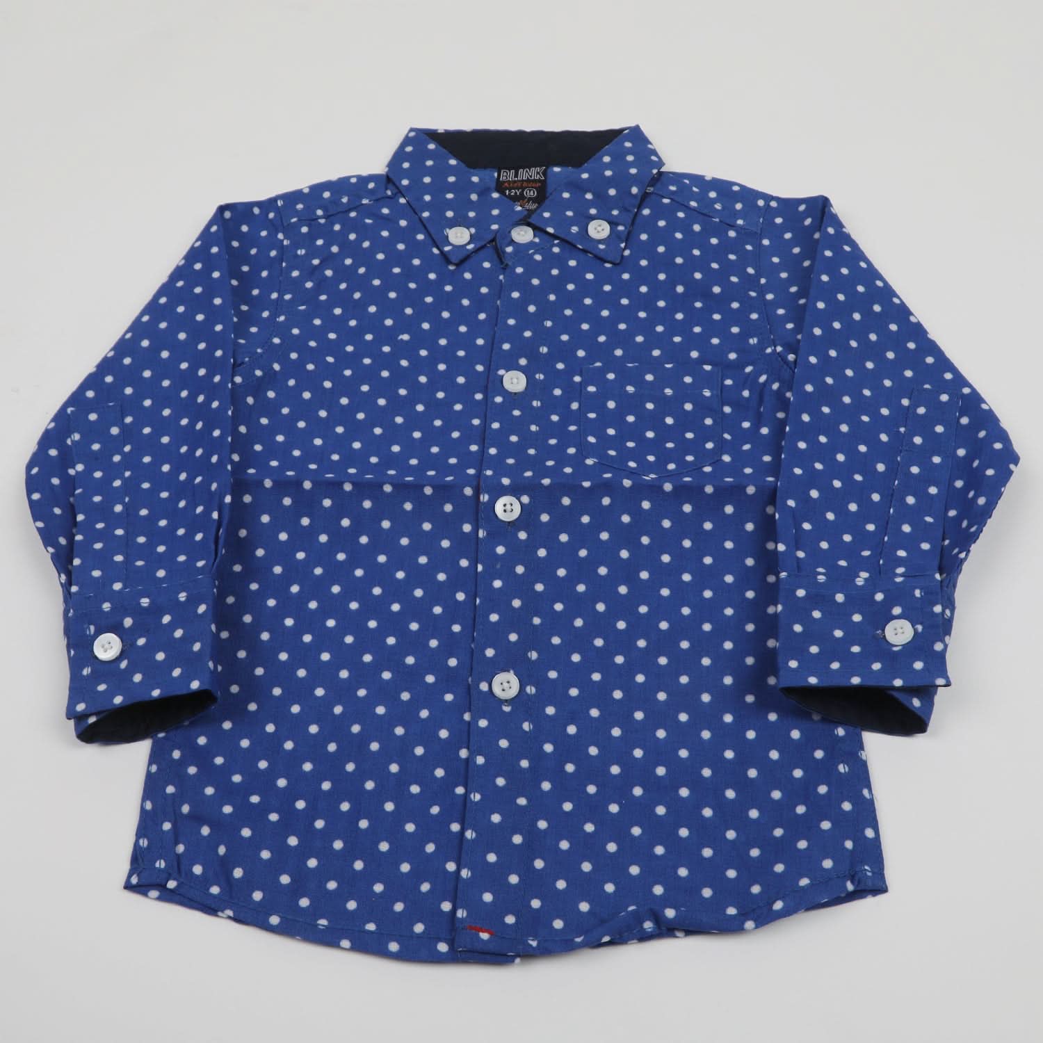 Boys Full Sleeves Shirt - Royal Blue, Boys Shirts, Chase Value, Chase Value
