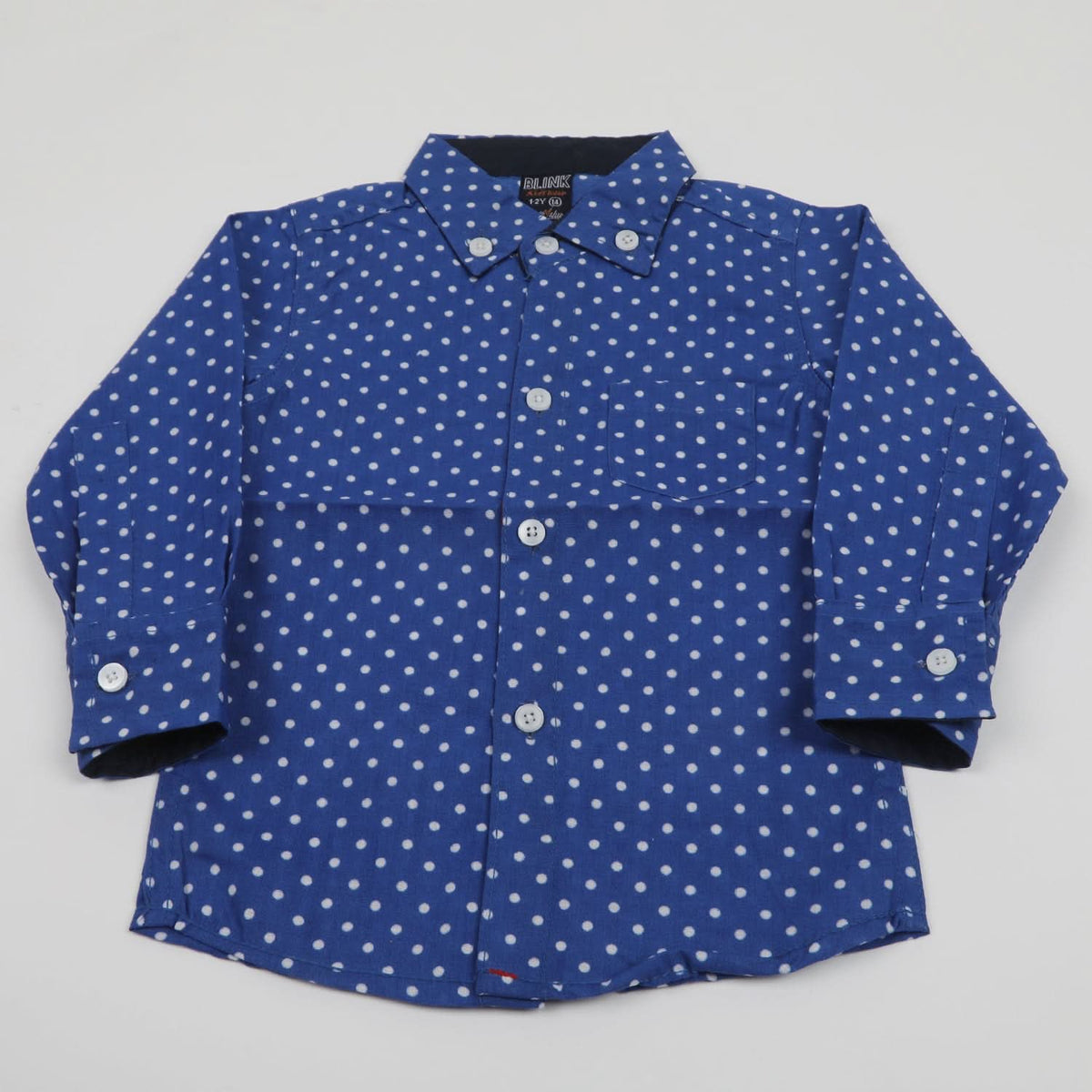Boys Full Sleeves Shirt - Royal Blue, Boys Shirts, Chase Value, Chase Value