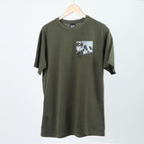 Men's Half Sleeves Printed T-Shirt - Olive Green, Men's T-Shirts & Polos, Chase Value, Chase Value