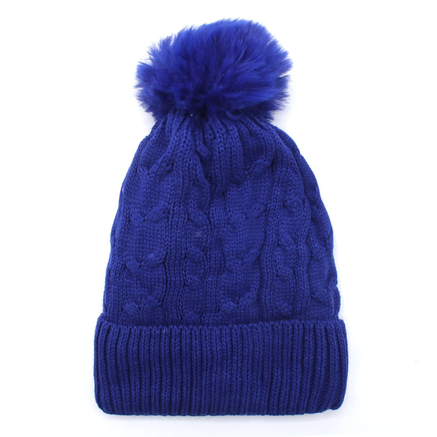 Women's Woolen Cap - Royal Blue, Women Caps & Hats, Chase Value, Chase Value