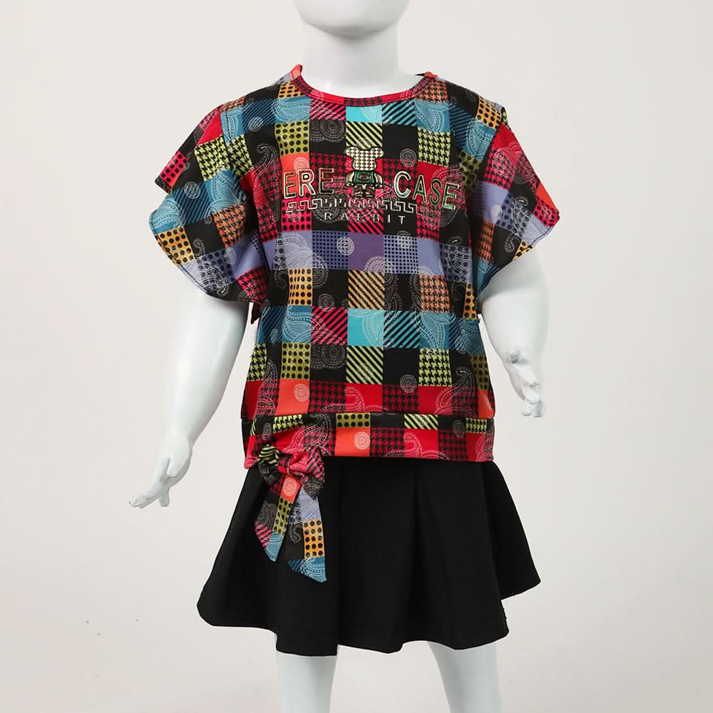Girls Skirt Suit - Multi Color, Girls Suits, Chase Value, Chase Value