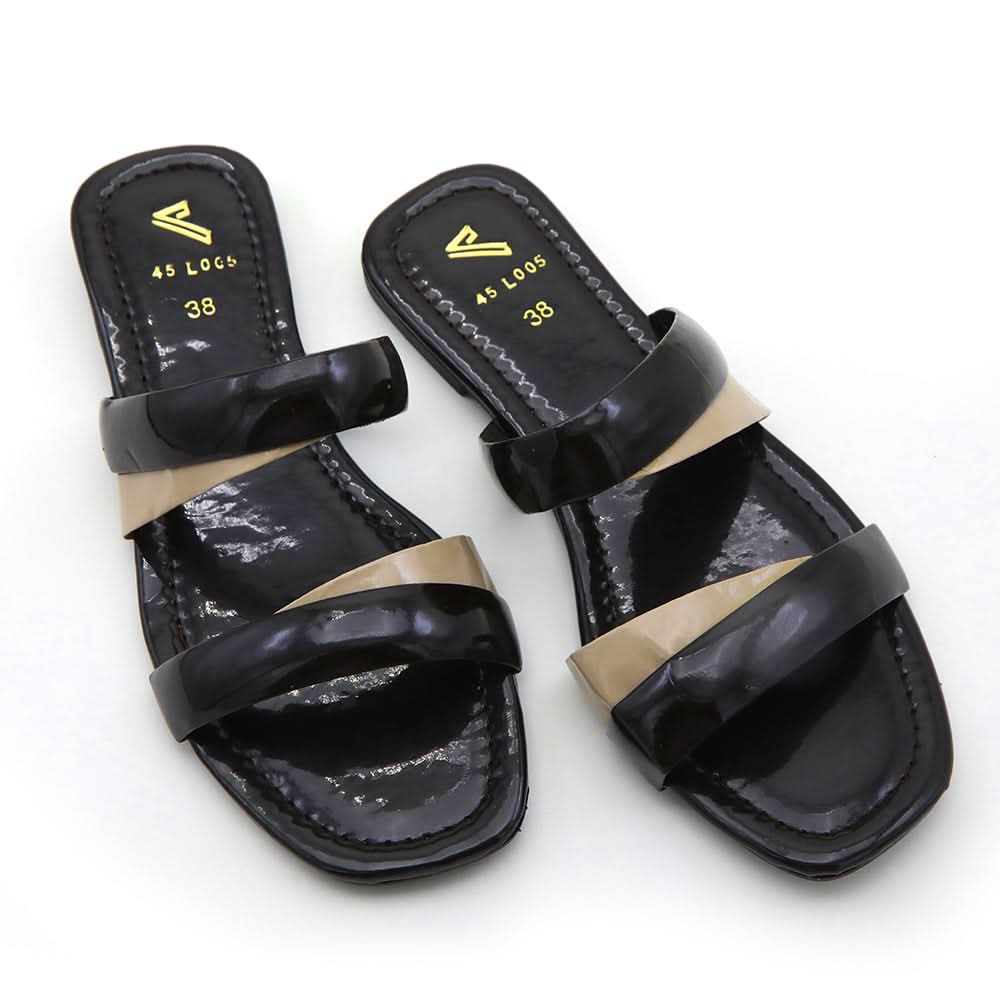 Valuable Open-Toe Slipper - Brown, Women Slippers, Chase Value, Chase Value
