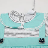 Girl's Tight Half Sleeves Suit - Blue, Girls Suits, Chase Value, Chase Value