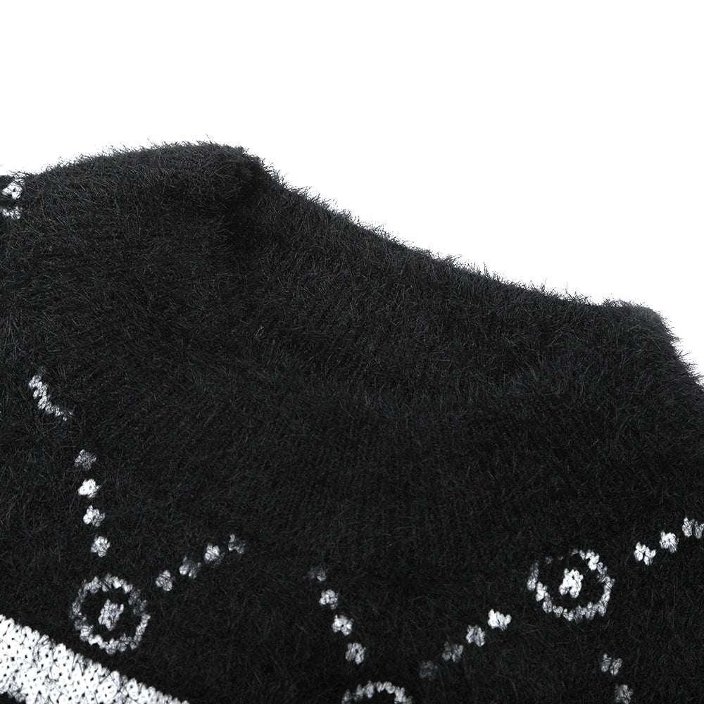 Girls Full Sleeves Sweater - Black, Girls Sweaters, Chase Value, Chase Value