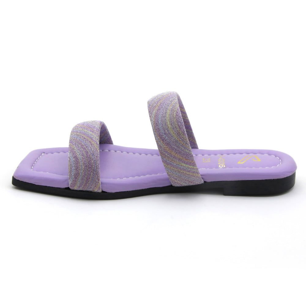 Girls Slipper - Purple, Girls Slippers, Chase Value, Chase Value
