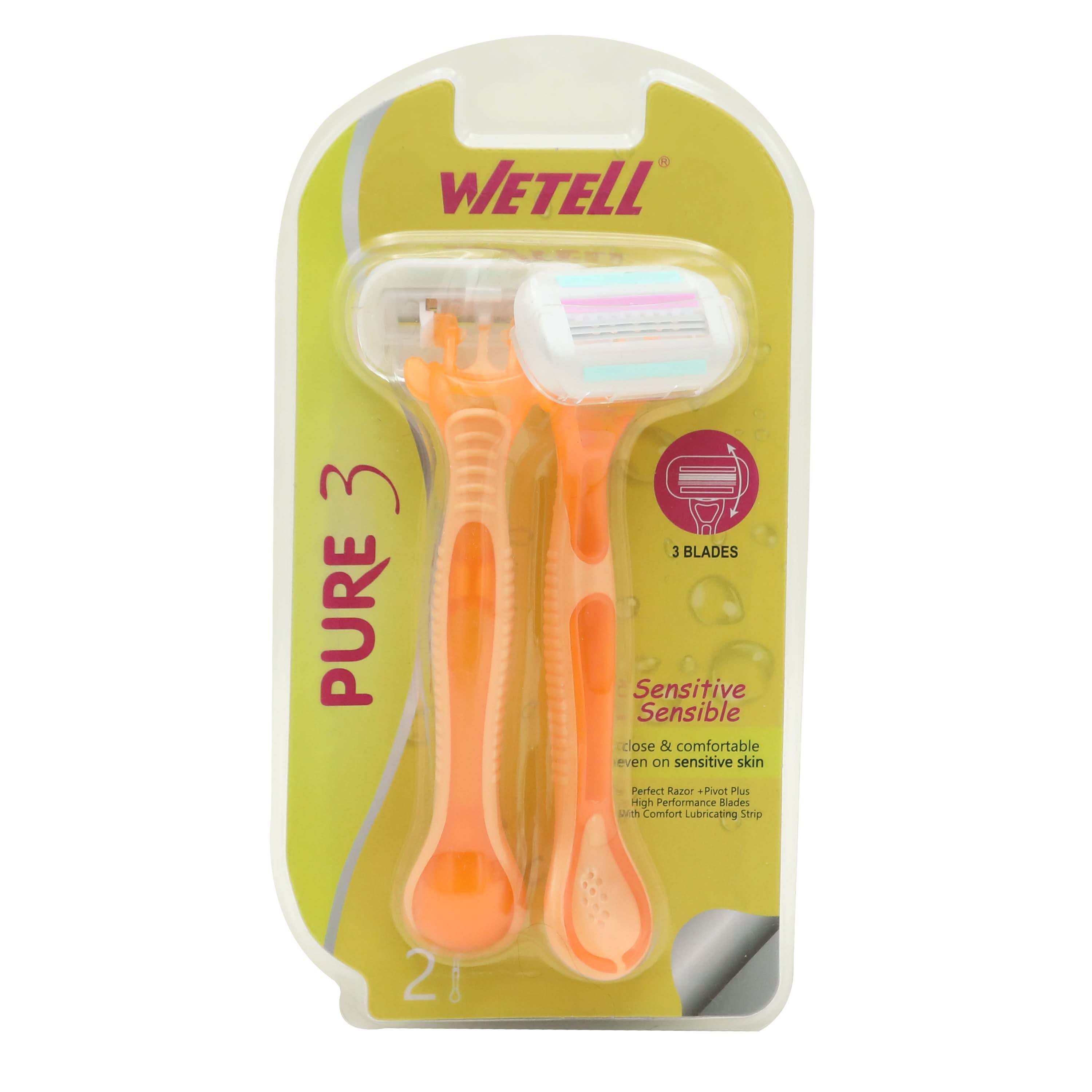 Wetell Women Razor 202358 2's, Razor & Cartridges, Wetell, Chase Value