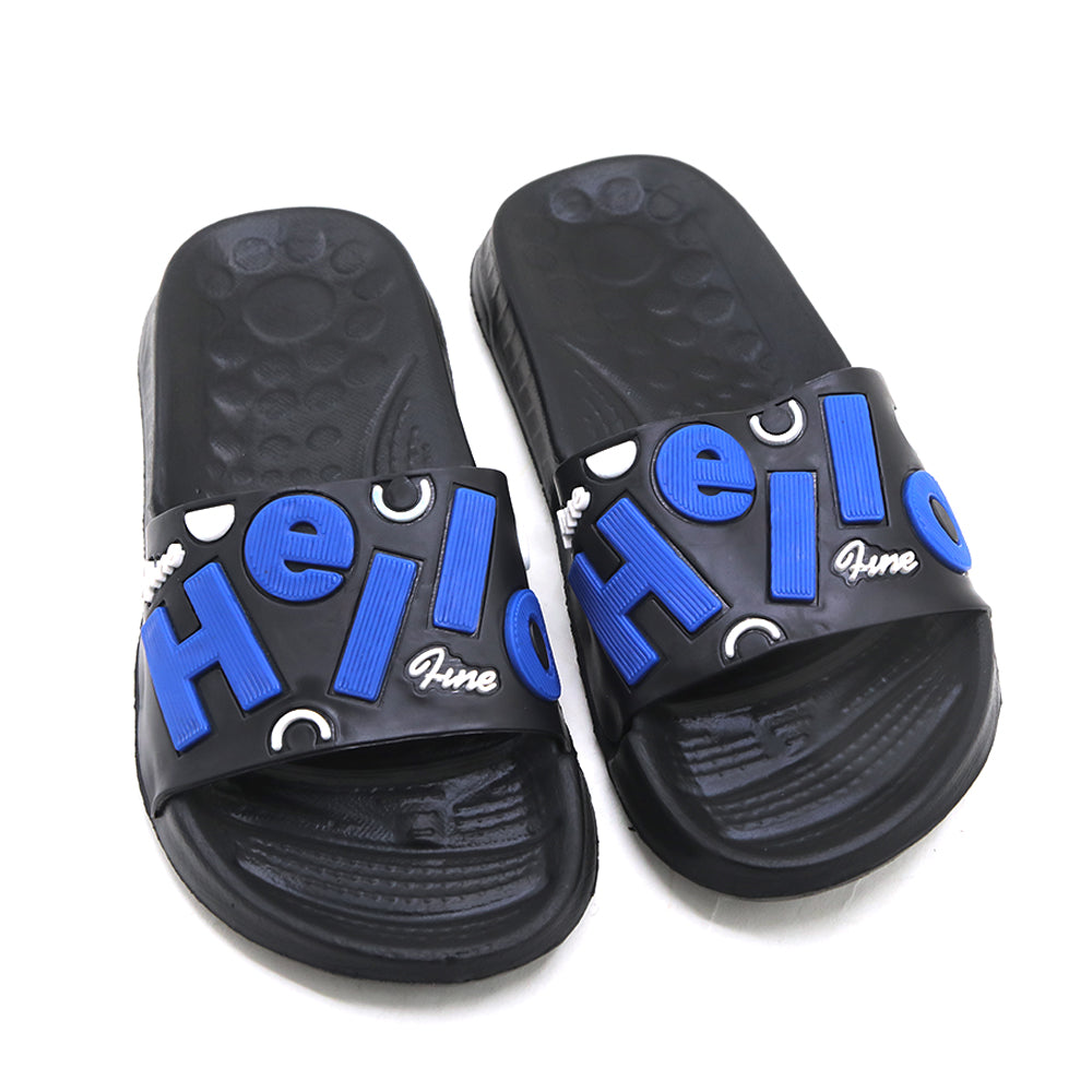 Boys Slider - Blue, Boys Slippers, Chase Value, Chase Value