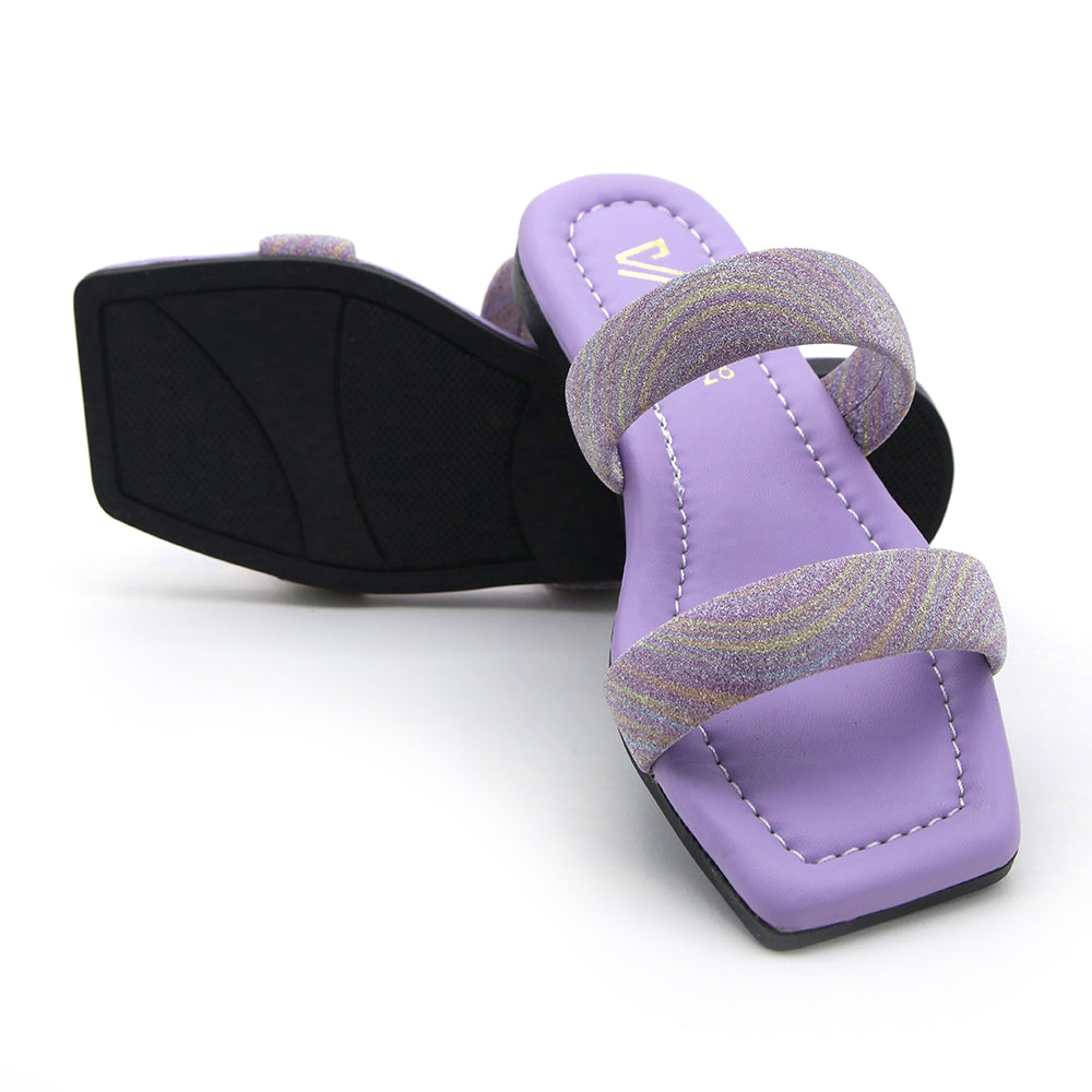 Girls Slipper - Purple, Girls Slippers, Chase Value, Chase Value