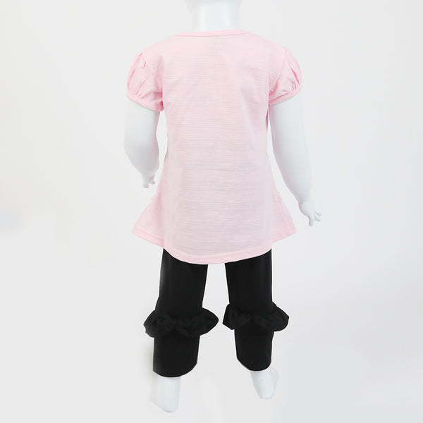 Girls Suit - Baby Pink
