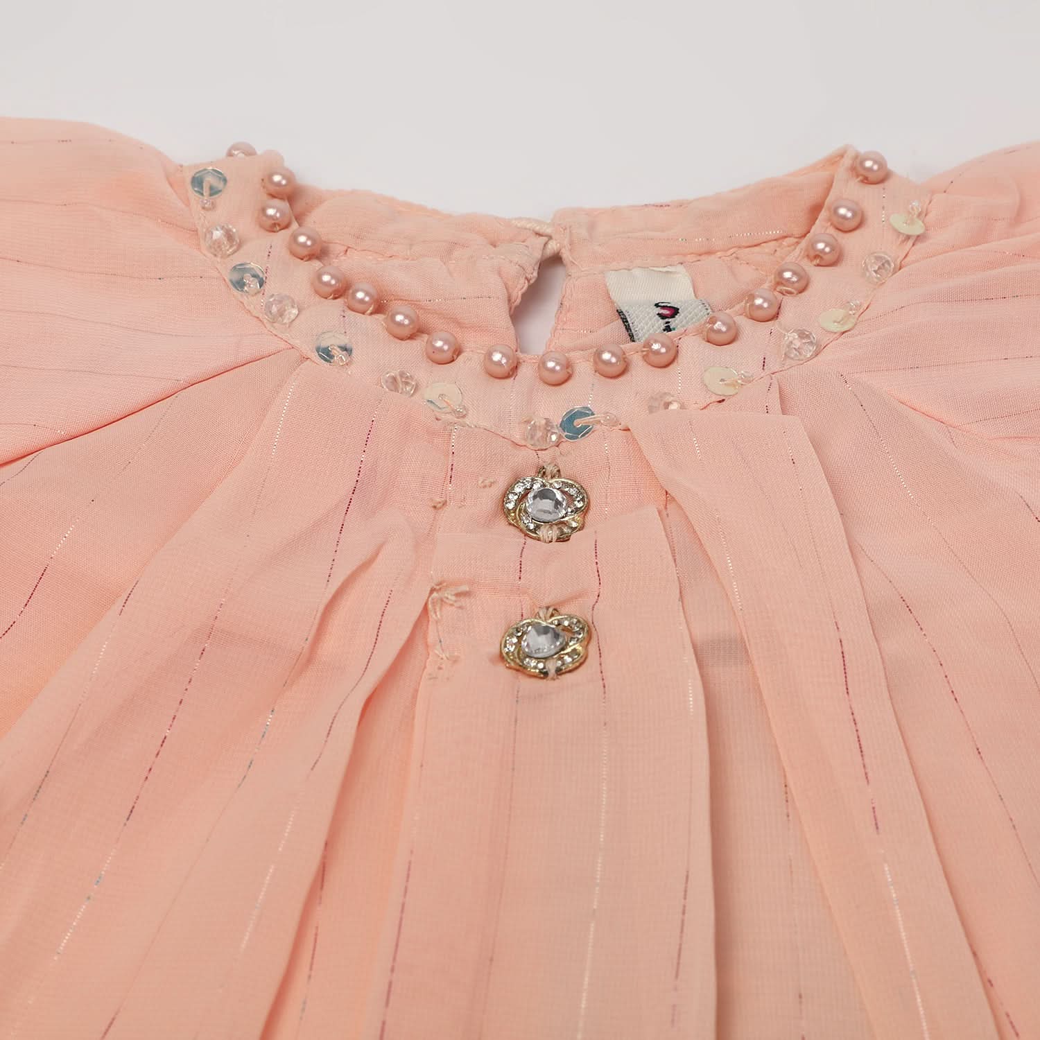 Girls Shalwar Suits - Peach, Girls Shalwar Kameez, Chase Value, Chase Value