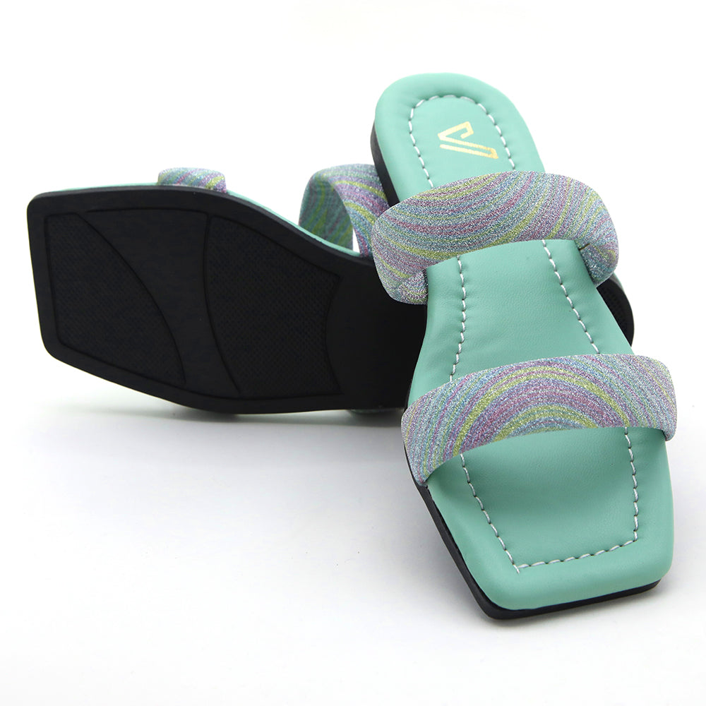 Girls Slipper - Green, Girls Slippers, Chase Value, Chase Value