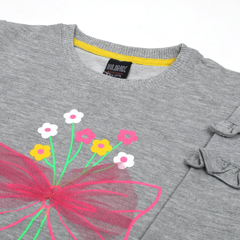 Girls T-Shirt  - Grey, Girls T-Shirts, Chase Value, Chase Value
