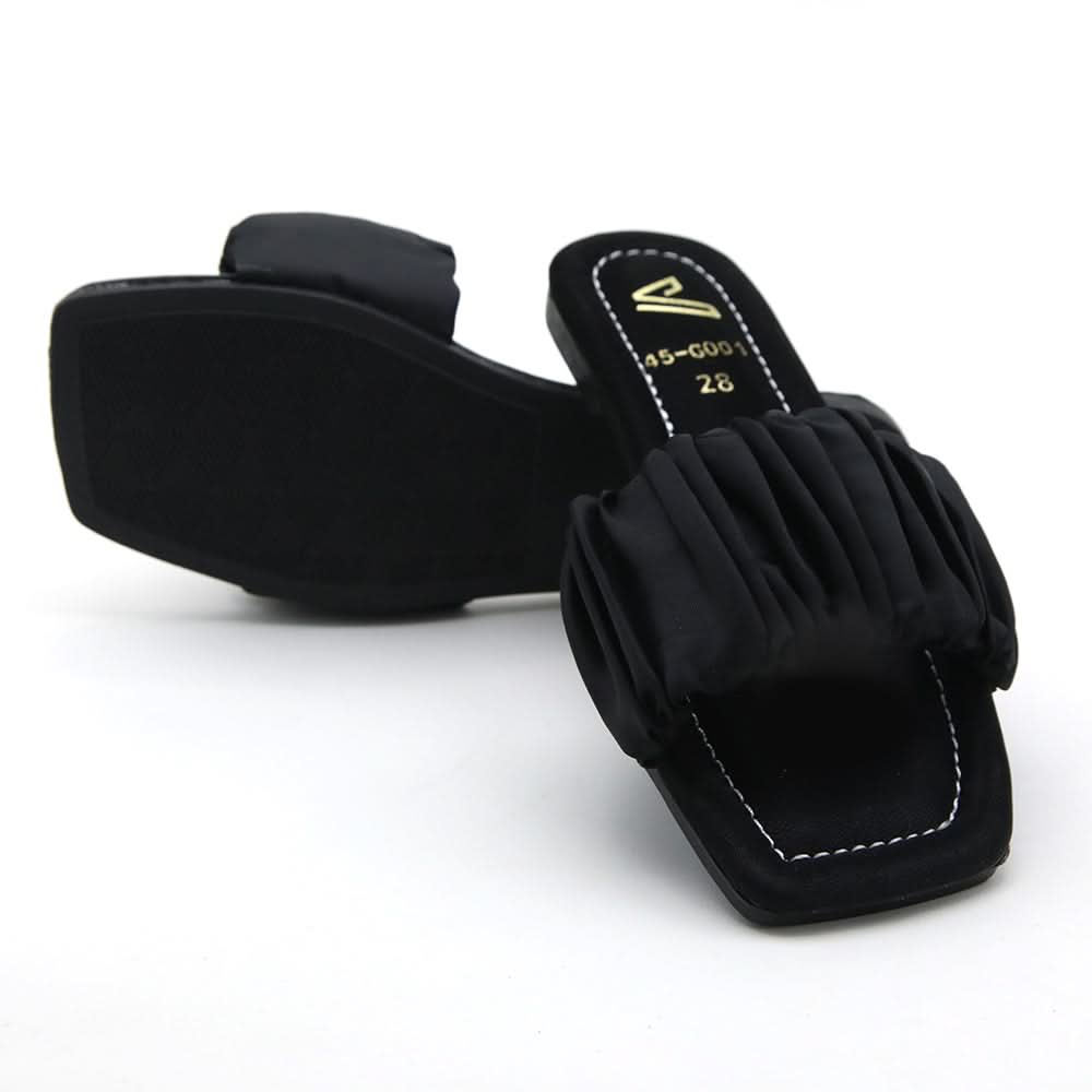 Girls Slipper - Black, Girls Slippers, Chase Value, Chase Value