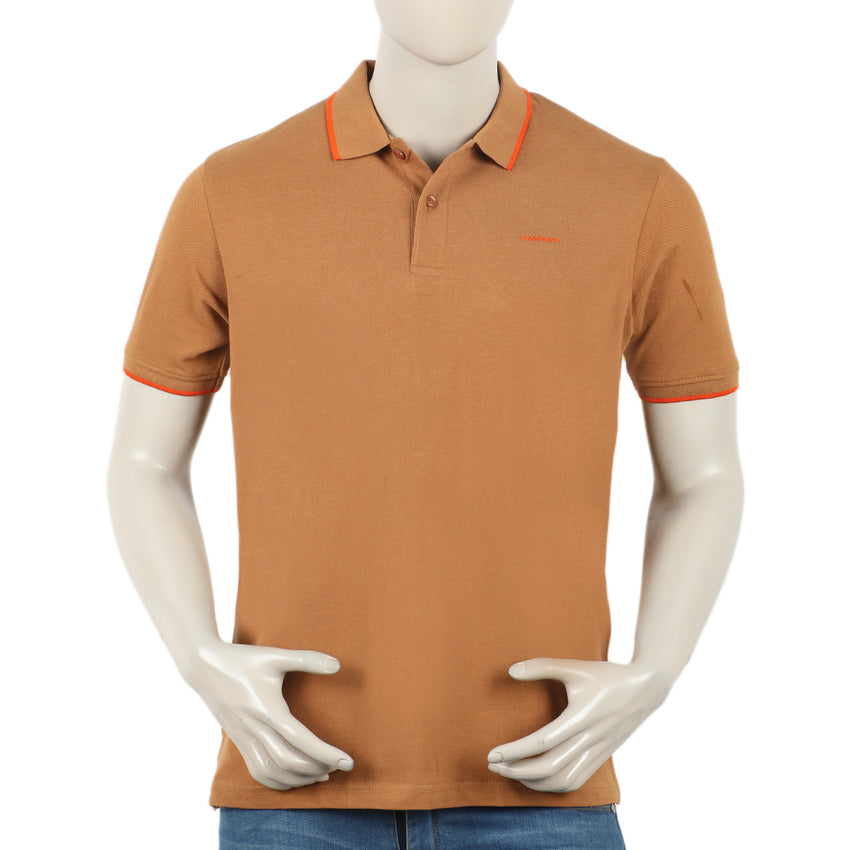 Eminent Men's Fashion Polo T-Shirt - Almond