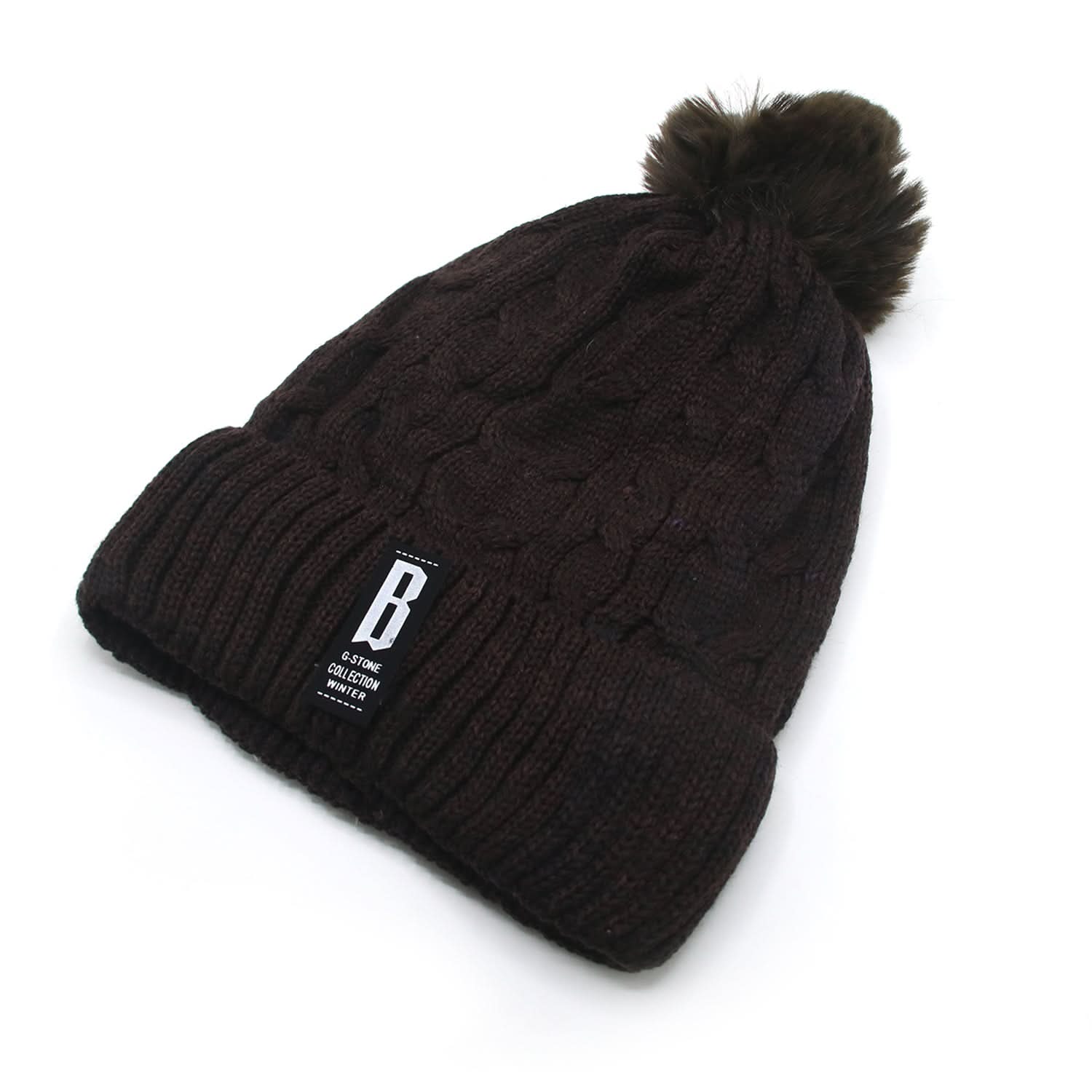 Women's Woolen Cap - Brown, Women Caps & Hats, Chase Value, Chase Value