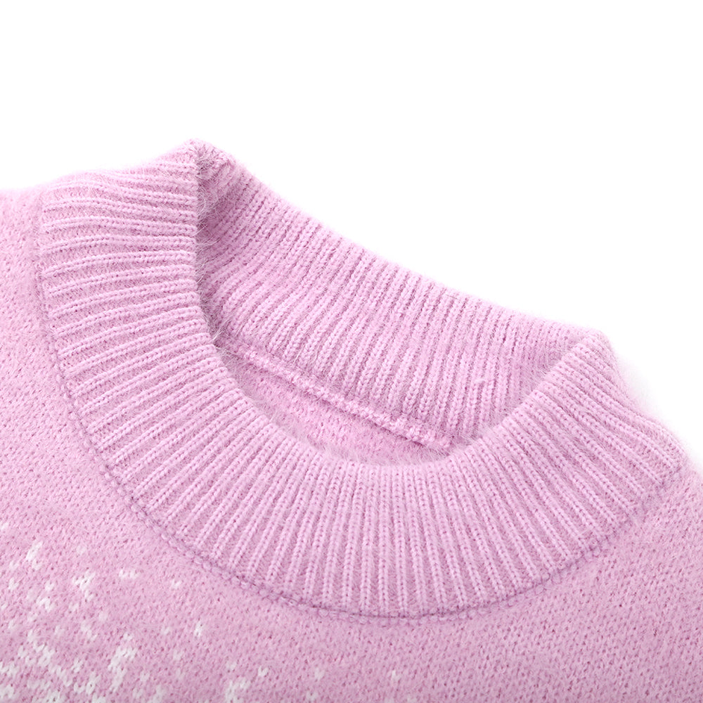 Girls Full Sleeves Sweater - Purple, Girls Sweaters, Chase Value, Chase Value