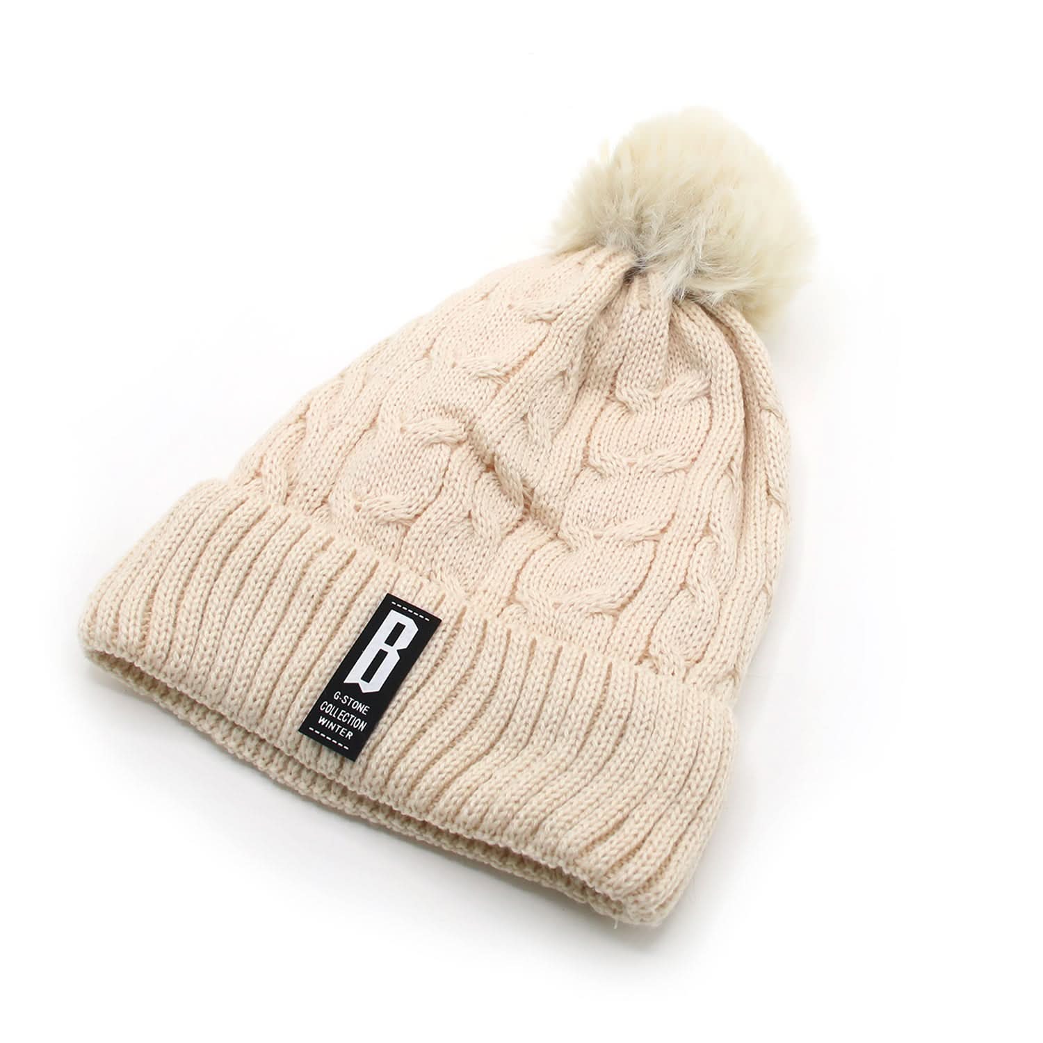Women's Woolen Cap - Fawn, Women Caps & Hats, Chase Value, Chase Value