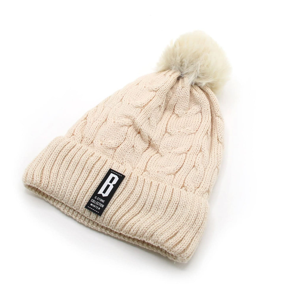 Women's Woolen Cap - Fawn, Women Caps & Hats, Chase Value, Chase Value