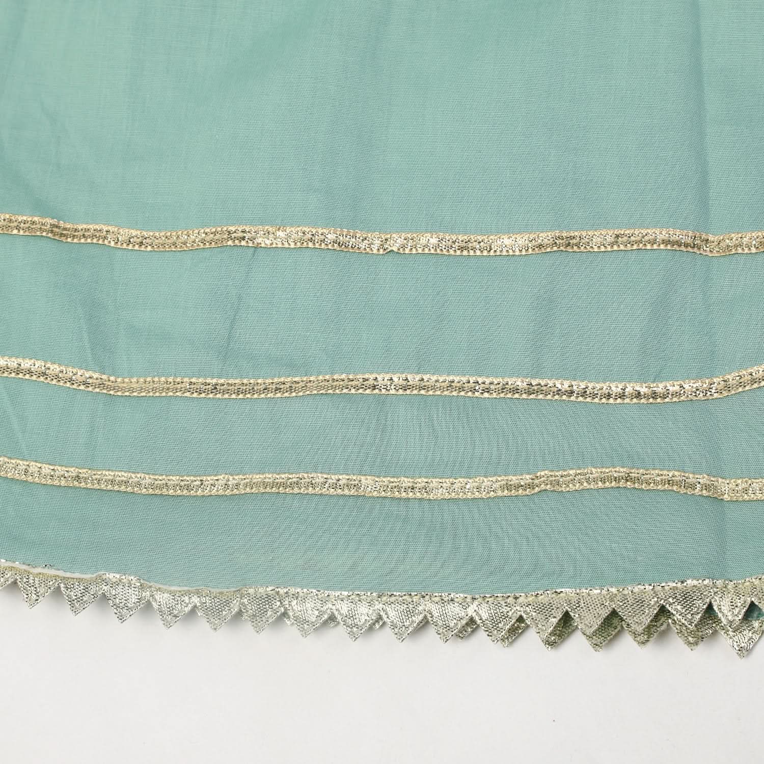 Girls Shalwar Suit 2Pcs - Sea Green, Girls Shalwar Kameez, Chase Value, Chase Value