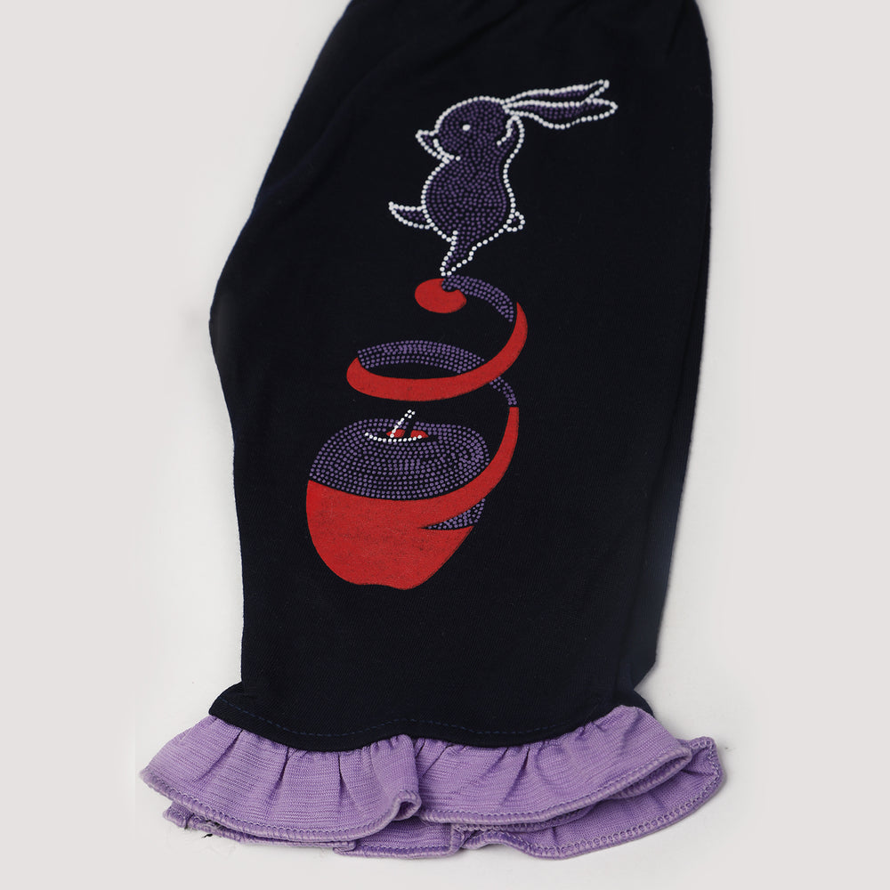 Girls Half Sleeves Suits - Purple, Girls Suits, Chase Value, Chase Value