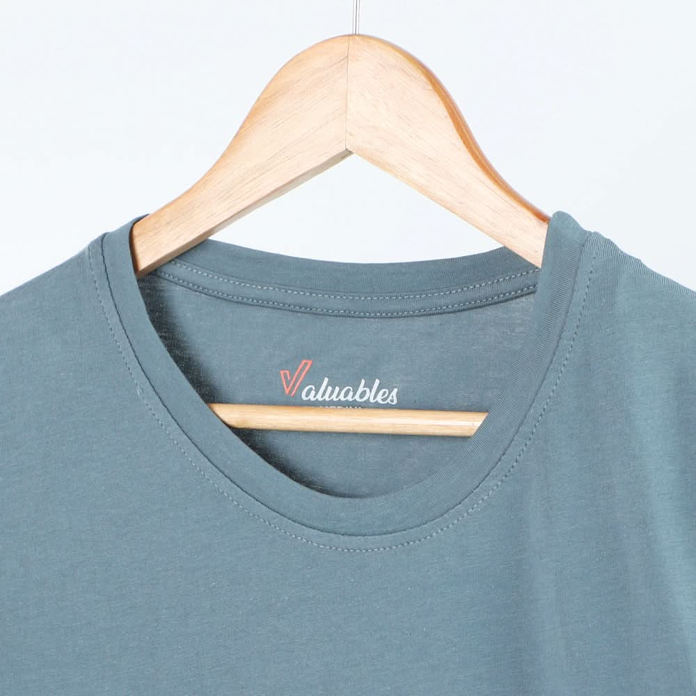 Women's Printed Half Sleeves T-Shirt - Grey, Women T-Shirts & Tops, Chase Value, Chase Value