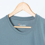 Women's Printed Half Sleeves T-Shirt - Grey, Women T-Shirts & Tops, Chase Value, Chase Value