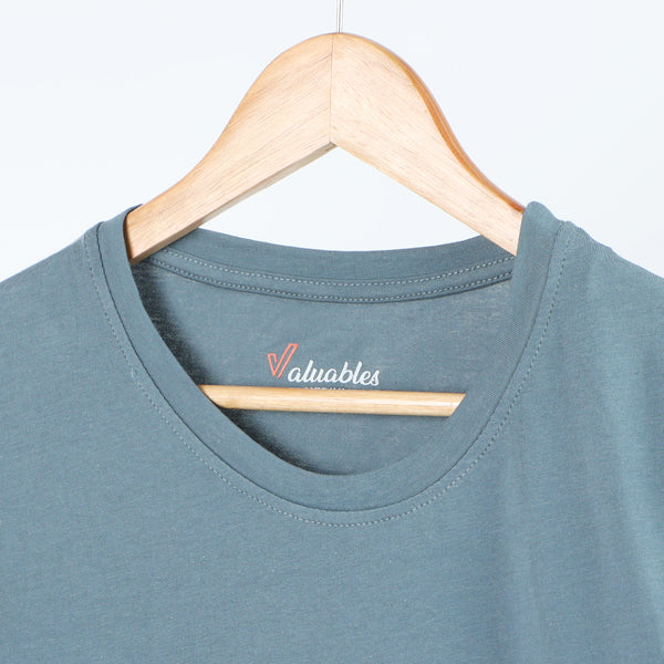Women's Printed Half Sleeves T-Shirt - Grey, Women T-Shirts & Tops, Chase Value, Chase Value